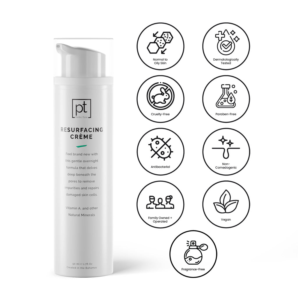 Perfec-Tone Resurfacing Crème – Combat Hyperpigmentation + Scars