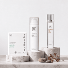 Perfec-Tone kit with Clear Marks Bar, Clarifying Gel and Resurfacing Crème