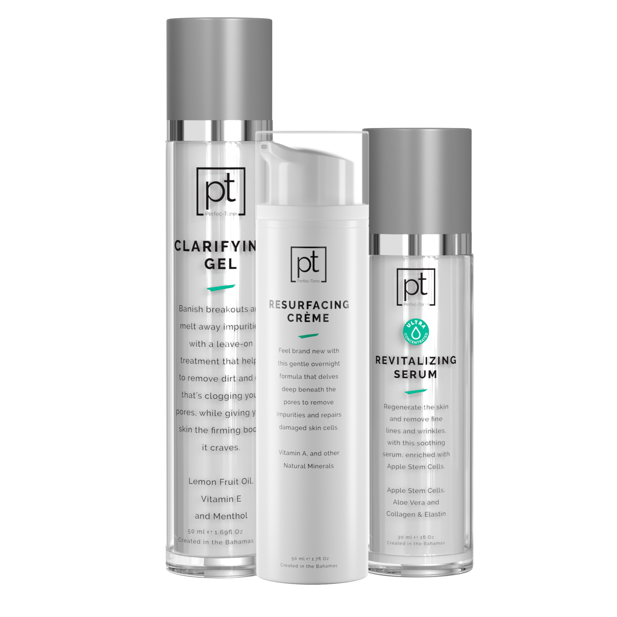 Glass Skin Kit - 3-Step Lactic Acid Treatment for Acne & Dark Spots