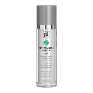 Perfec-Tone Apple Stem Cell Revitalizing Serum in a 30ml glass bottle, featuring anti-aging and anti-hyperpigmentation prope
