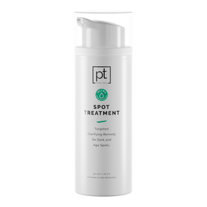 Perfec-Tone dark spot corrector cream in 30ml container for acne scars and age spots, antibacterial skincare.