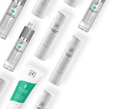 Skin Care Model with Darker Complexion