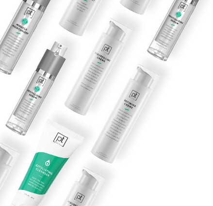 Skin Care Model with Darker Complexion