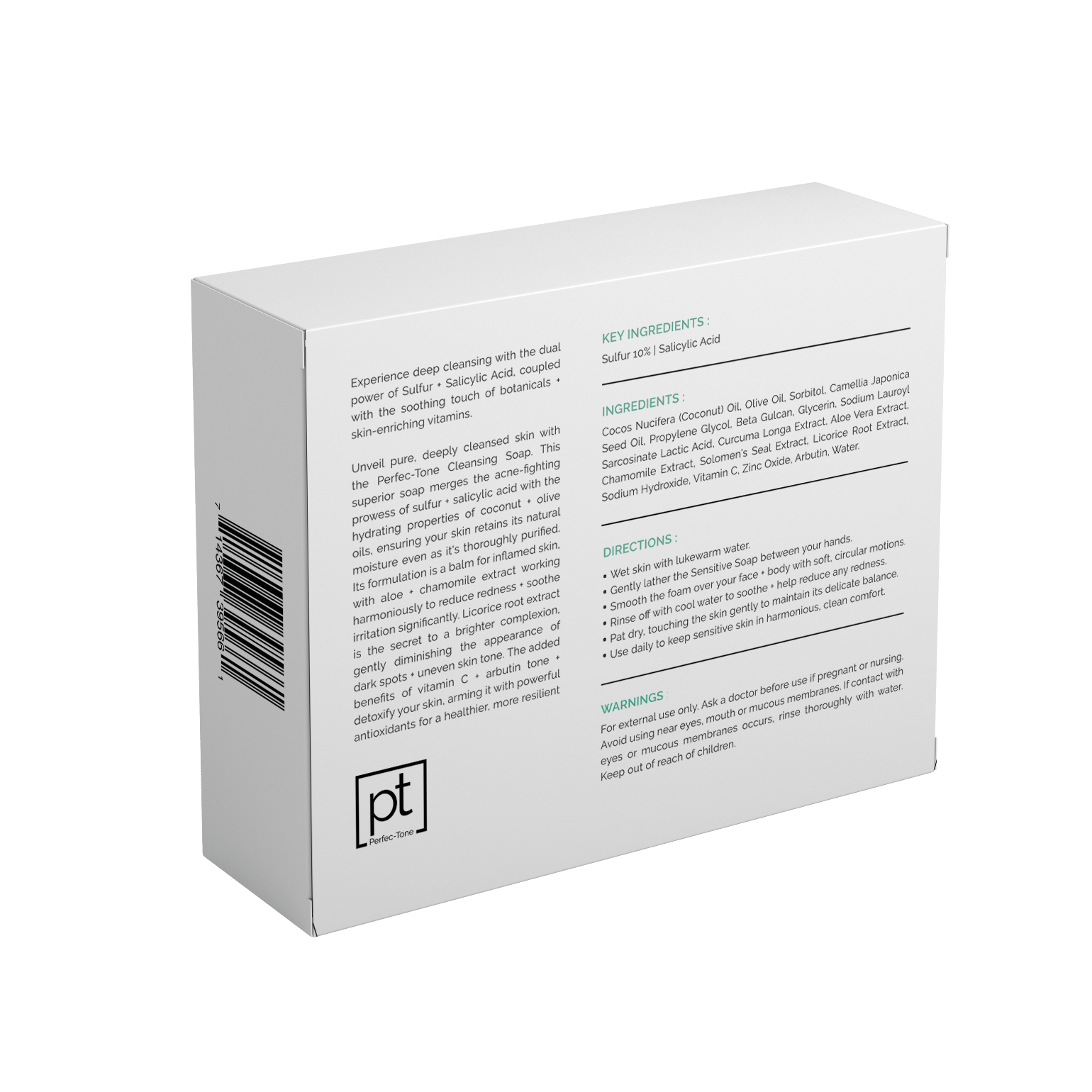 Perfec-Tone Products Cleansing Soap