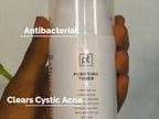 Maya details Perfec-Tone's Purifying Toner, outlining its ingredients, benefits, and application instructions.