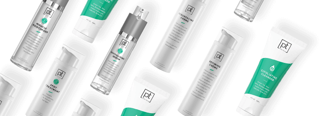 Skin Care Model with Darker Complexion