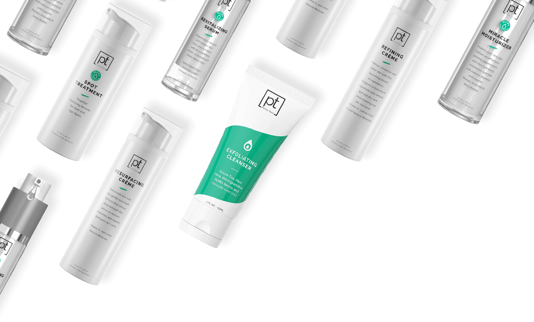 Skin Care Model with Darker Complexion